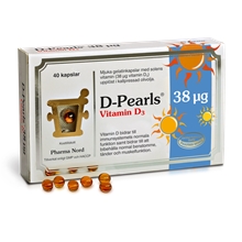 D-Pearls 38 μg 40 kapslar