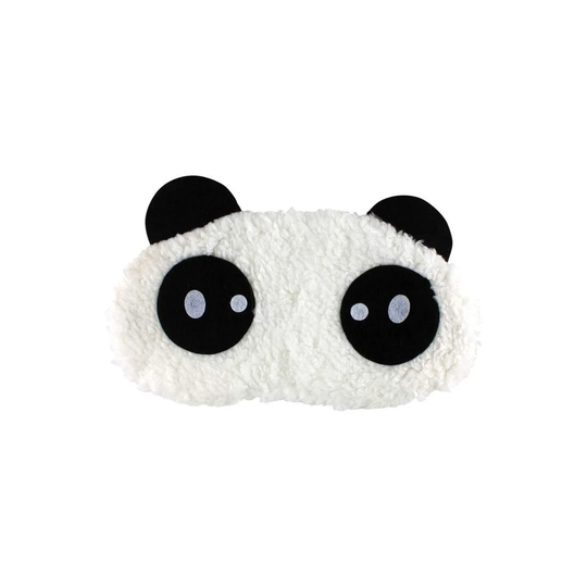 Oskyldig Panda, Fluffig Sovmask för resor och avslappning