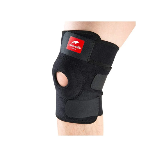 Flexibelt knäskydd för stöd och support