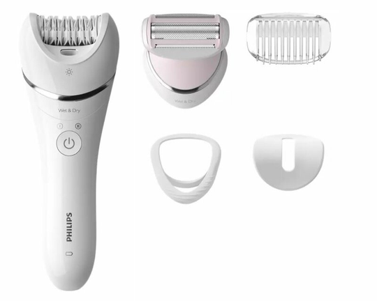 Philips BRE710/00 Epilator Series 8000 för våt- och torrepilering