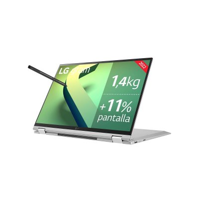 "Notebook LG 16T90Q-G.AA79B I7-12800HE 8GB 1TB SSD Qwerty Spanska 16"""