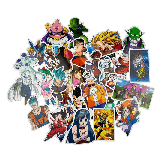Storpack Klistermärken och Dekaler - Dragon Ball