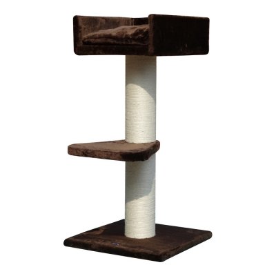Klösbräda för katter Gloria Obi Träd Trä Brun Polyester Papper Plast Sisal (50 x 100 x 50 cm)