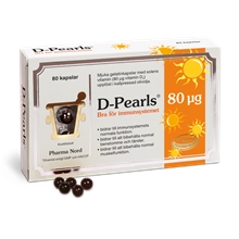 D-pearls 80 μg 80 kapslar