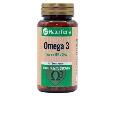Kosttillskott Naturtierra Omega 3 (80 uds)