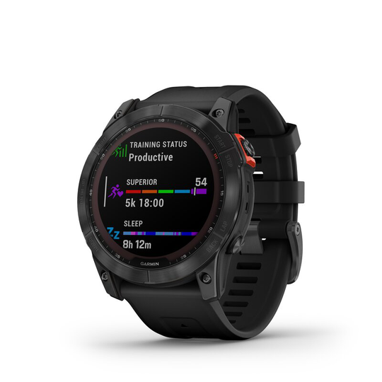 Garmin Fenix 7X Solar Sportklocka - Svart