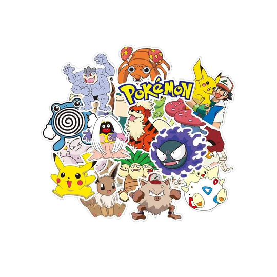 Klistermärken, 80 pack - Pokémon