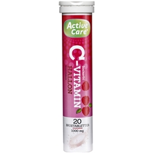 C-vitamin 20 tabletter Hallon