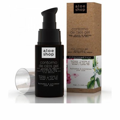 Gel för ögonområdet Aloe Shop Medel mot ögonpåsar Uppfriskande (30 ml)