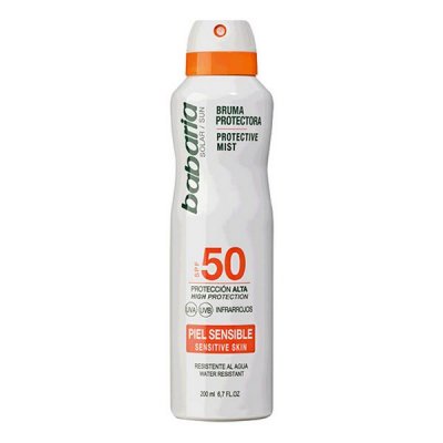 Solskyddsspray Babaria Spf 50 (200 ml) Känslig hud 50 (200 ml)