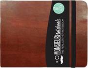 Monsieur Notebook - Real Leather Landscape A6 Brown Sketch