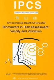 Biomarkers in Risk Assessment