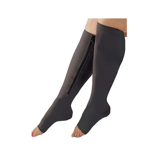 Zip Sox - Stödstrumpa med dragkedja