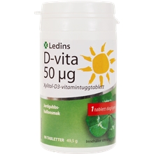D-vita 50mcg 90 tabletter