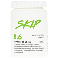 B-6 25mg 75 tabletter