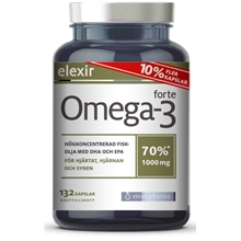 Omega-3 forte 1000 mg 132 kapslar