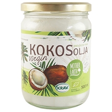 Kokosolja Virgin RAW KRAV 500 ml