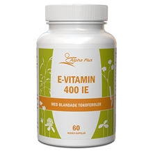 E-vitamin 400IE 60 kapslar