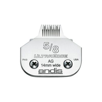 Byte av rakapparatblad Andis S- 5/8 0,8 mm Ben Hund