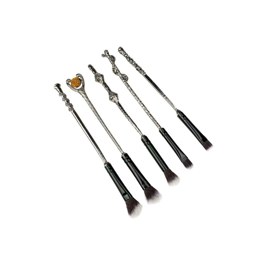 Harry Potter Sminkborstset, 5 borstar - Svart