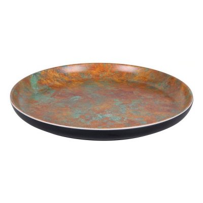 Tallrik Viejo Valle Goji Melamin Svart (22,5 x 2,2 cm)