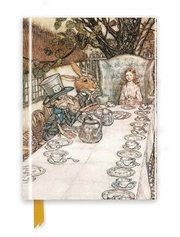 A Mad Tea Party Foiled Notebook