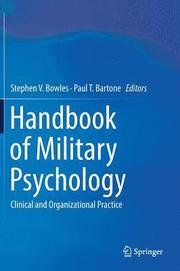 Handbook of Military Psychology