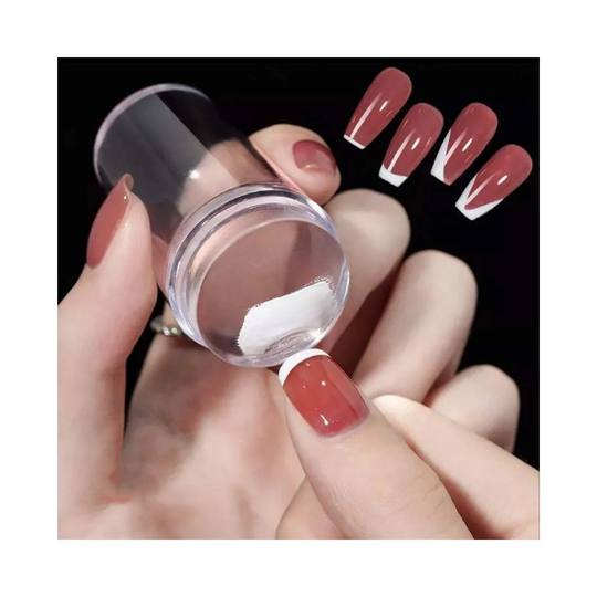 Transparent Nagelstämpel för Manikyr
