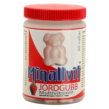 Minallvit 60 tabletter Jordgubb