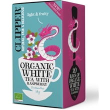Clipper White Tea Raspberry 20 påse(ar)