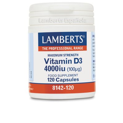 Kapslar Lamberts D3-vitamin (120 uds)