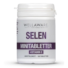 WellAware-Selen + E Vitamin 180 tabletter