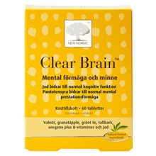 Clear Brain 60 tabletter