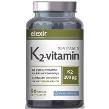 K2+D3 - 200 mcg 60 kapslar