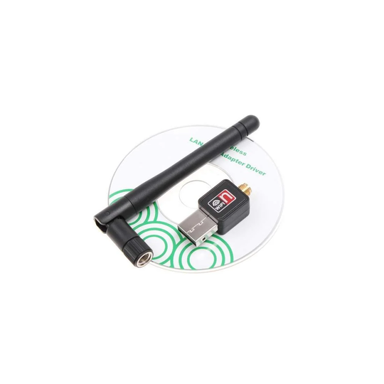 Trådlös USB Adapter - 150M Mini Wi-Fi 802.11n/g/b