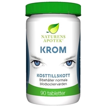 Krom 240mcg 90 tabletter
