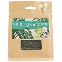 Spirulinatabletter RAW EKO 125 gram