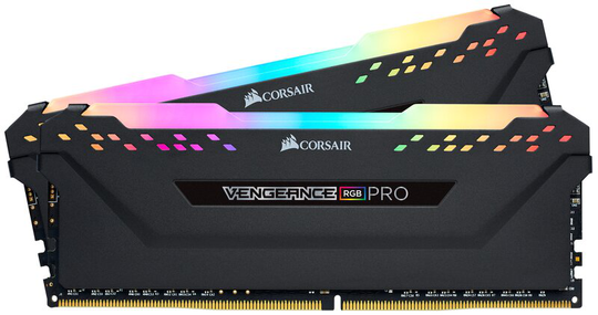 Corsair Vengeance RGB PRO 32GB (2x16GB) / 3200MHz / DDR4 / C16 / CMW32GX4M2E3200C16