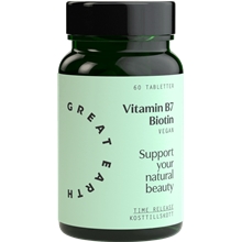Vitamin B7- Biotin 1000mcg 60 tabletter