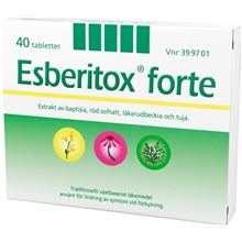 Esberitox forte 40 tabletter