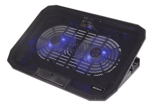 Deltaco Laptopkylare 15,6" - Svart