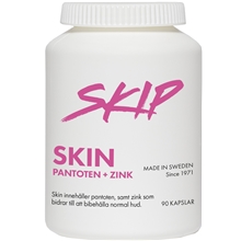 SKIN Pantoten + Zink 90 kapslar