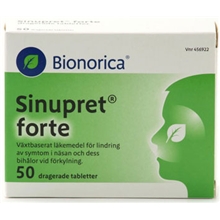 Sinupret Forte (Växtbaserat läkemedel) 50 tabletter