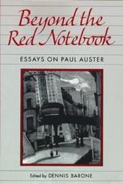 Beyond the Red Notebook