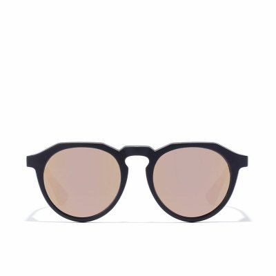 Unisexsolglasögon Hawkers Warwick Raw Svart Rosa Polariserad (Ø 51,9 mm)