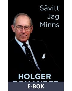 Såvitt jag minns, E-bok