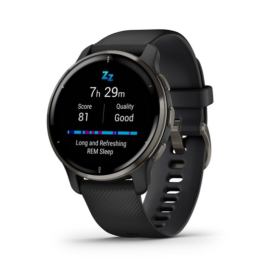 Garmin Venu 2 Plus Smartwatch - Svart