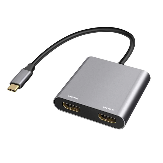 Adapter - USB-C till 2x HDMI