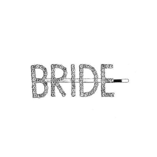 Hårnål med text - Bride