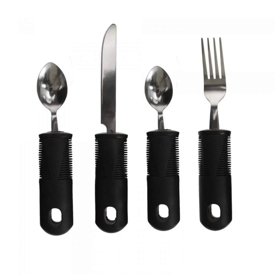 Ergonomiska Bestick - 4 Delar